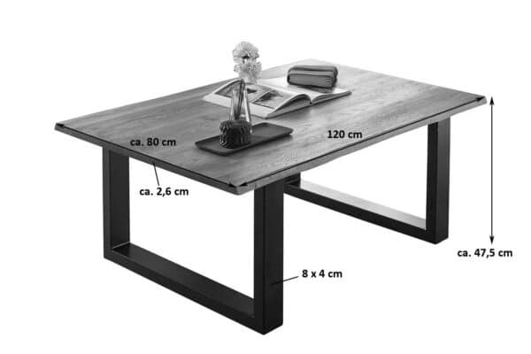 SAM NEU couchtisch Seattle Serra schwarz Serra Couchtisch schwarz 03